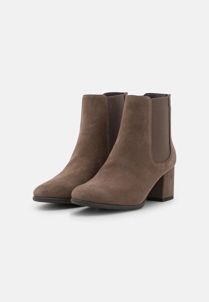 Bottines ANNA FIELD Anna Field Cuir Grise Marron Femme | HYT-6288050